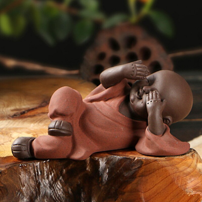 Yunshang fioletowy mała mnichów herbaty butiku dla zwierząt domowych herbata dla zwierząt domowych akcesoria robić herbaty wykwintne ręcznie ozdoby S