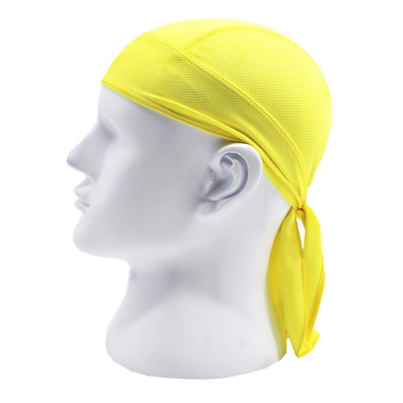 Outdoor Quick Dry czysta czapka kolarska szalik na głowę chustka na głowę z pałąkiem na głowę letni mężczyzna Running Riding Bandana Ciclismo czapka piracka kaptur: 09