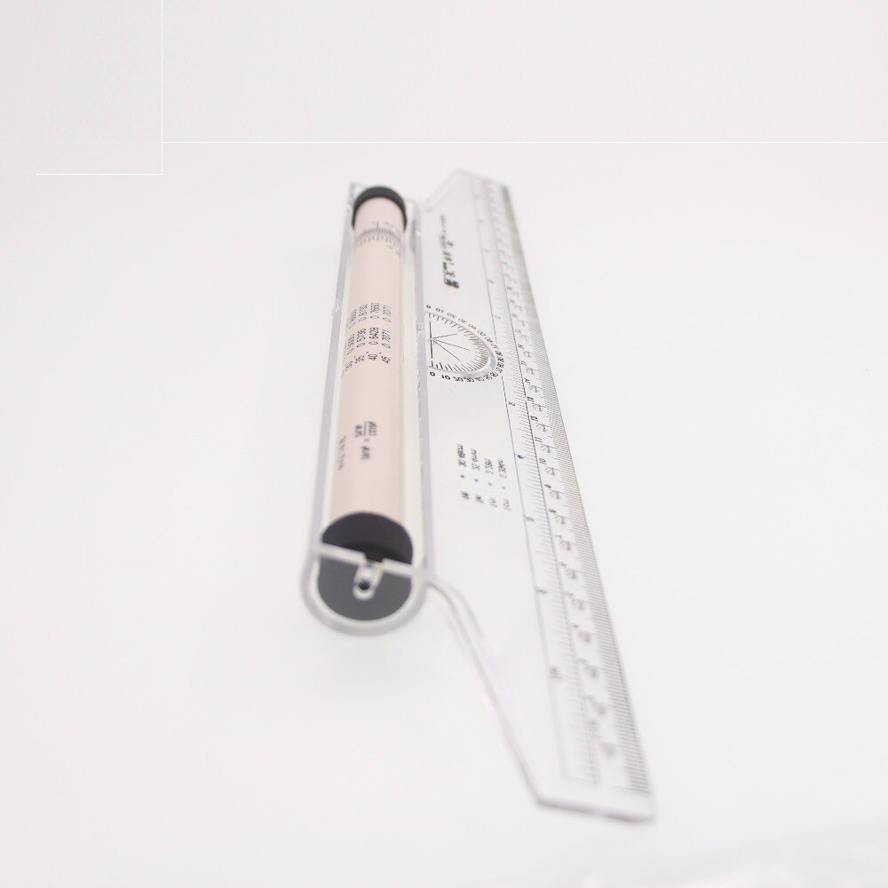 30cm Roller Ruler Drafting Plastic Roller Ruler