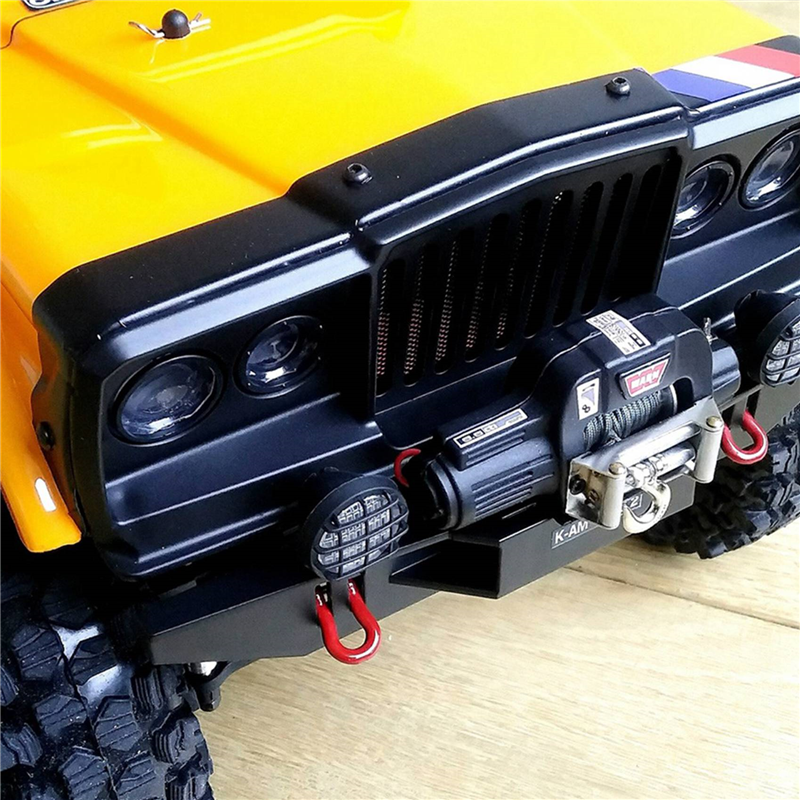 MACH-2X Metalen Automatische Lier Met 3CH Controle Lijn Voor 1/10 RC Crawler Auto Axiale SCX10 TRAXXAS TRX4 Upgrade Accessoires,2: Default Title