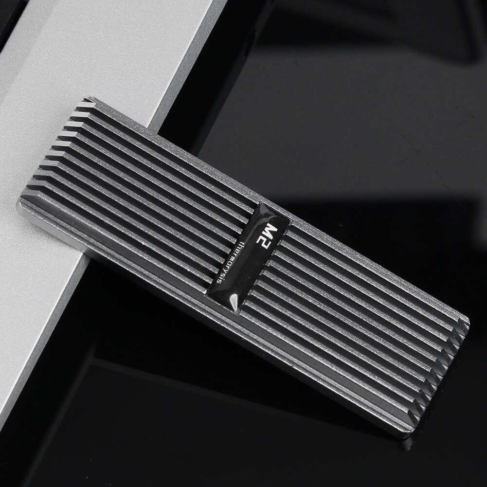 M .2 ssd nvme kjøleribbe kjøleribbe  m2 2280 ssd harddisk aluminium kjøleribbe med termisk pute til ssd pc termisk gass