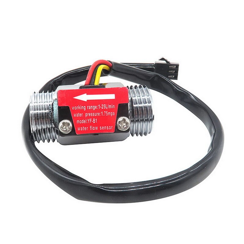 Water Hall Sensor Meter Multi convenient small size silver low water pressure