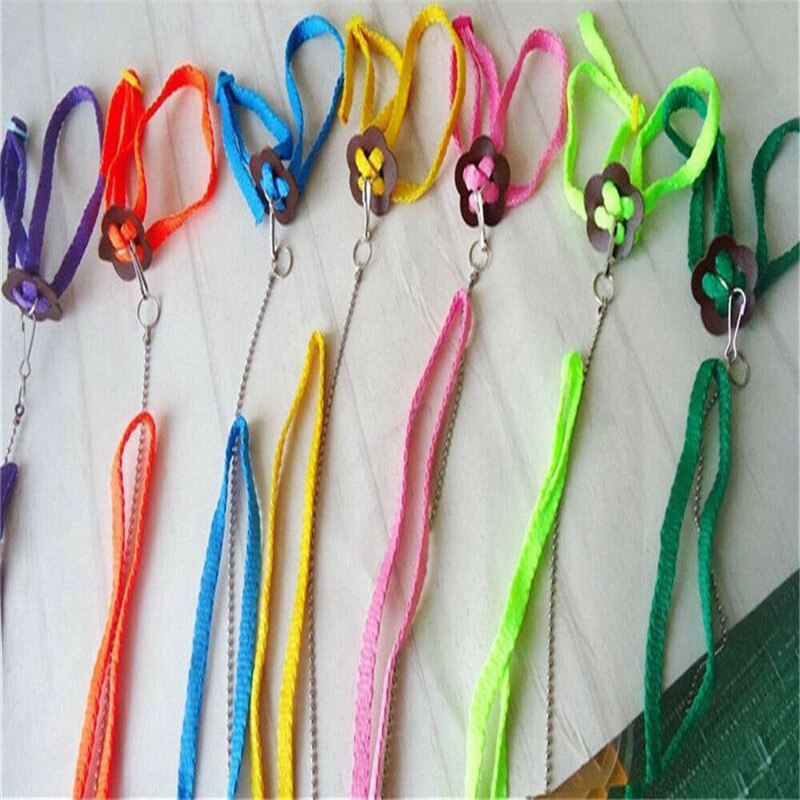 Lizard Gecko Bearded Dragon Harness Adjustable Leash Keep Rope Strap Pet Accessories Animals Pet Harness Durable Multicolor Rope
