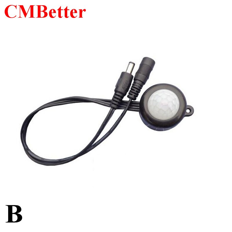 Pir Lichaam Infrarood Motion Sensor Auto On/Off Mini Led Human Detector Usb Schakelaar Voor Closet Corridor Badkamers Dc 5V/12V/24V: B Type