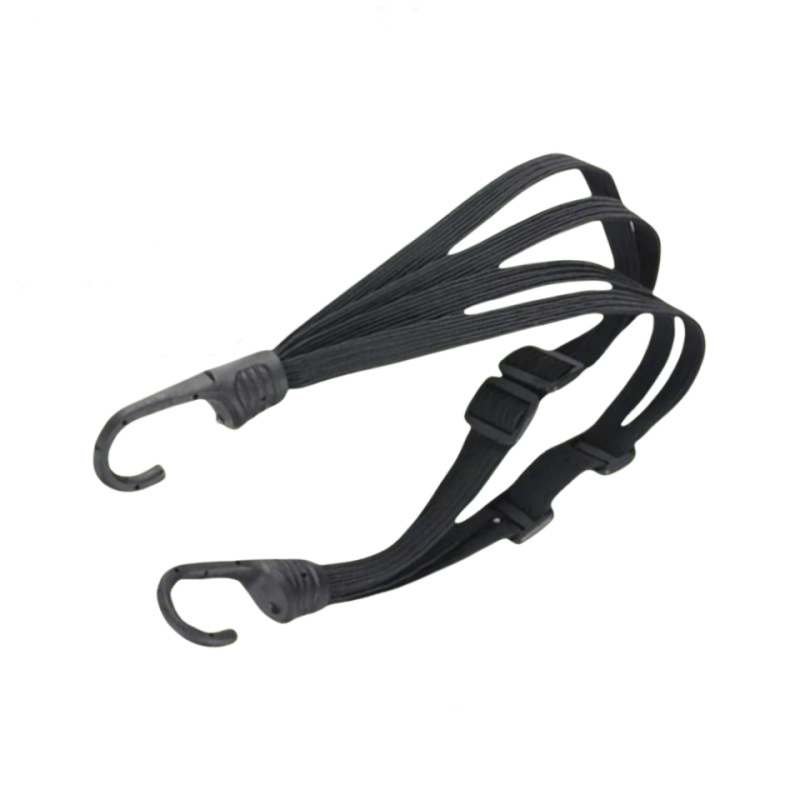 Sangle de bagage pour moto, 60cm, sangles fixes pour casque, corde à boucle élastique rétractable universelle, filet de bagage Durable pour casque de moto