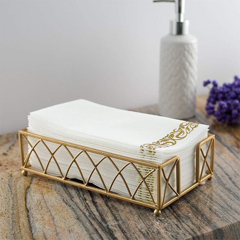 Essuie-mains jetables et serviettes de salle de bain décoratives | Serviettes en papier doux et absorbant pour la cuisine, les fêtes