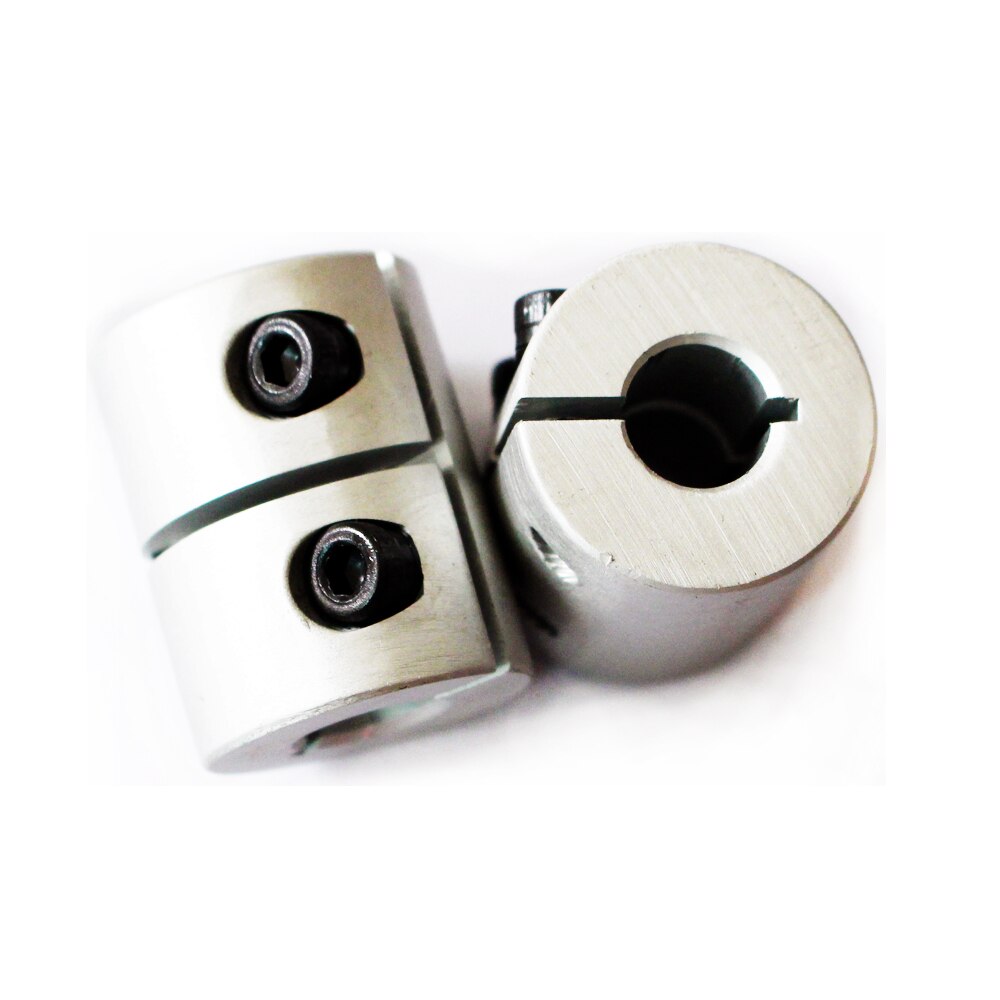 10pcs Rigid shaft coupler clamp 3mm, 4mm, 5mm, 6mm,6.35mm,7mm,8mm stepper servo motor coupling D20 L25 CNC mill for T8 lead scre