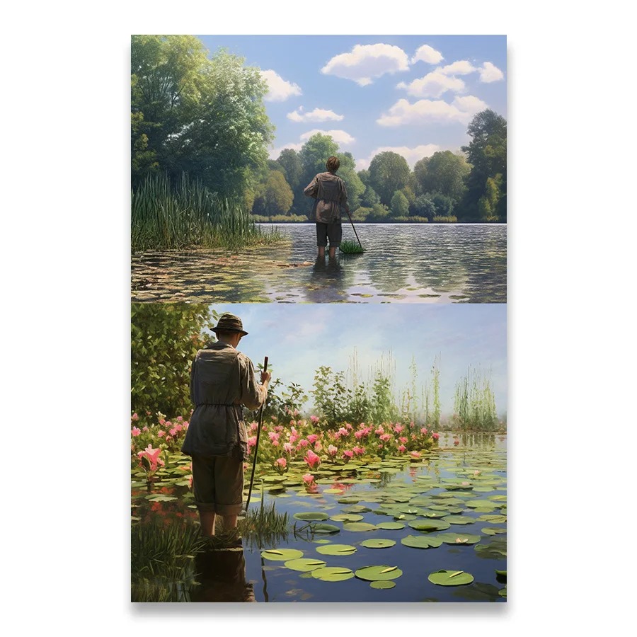Dekoration billeder værelse vægdekoration helbredende plakater til vægkunst lærred maleri natur landskab smuk natur hjem