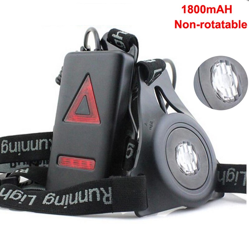 LED Night Running Light Coupon Adult Outdoor Sport USB Rechargeable Chest Lamp Safety Jogging Warning Light Cycling Torch: 2rd generation 