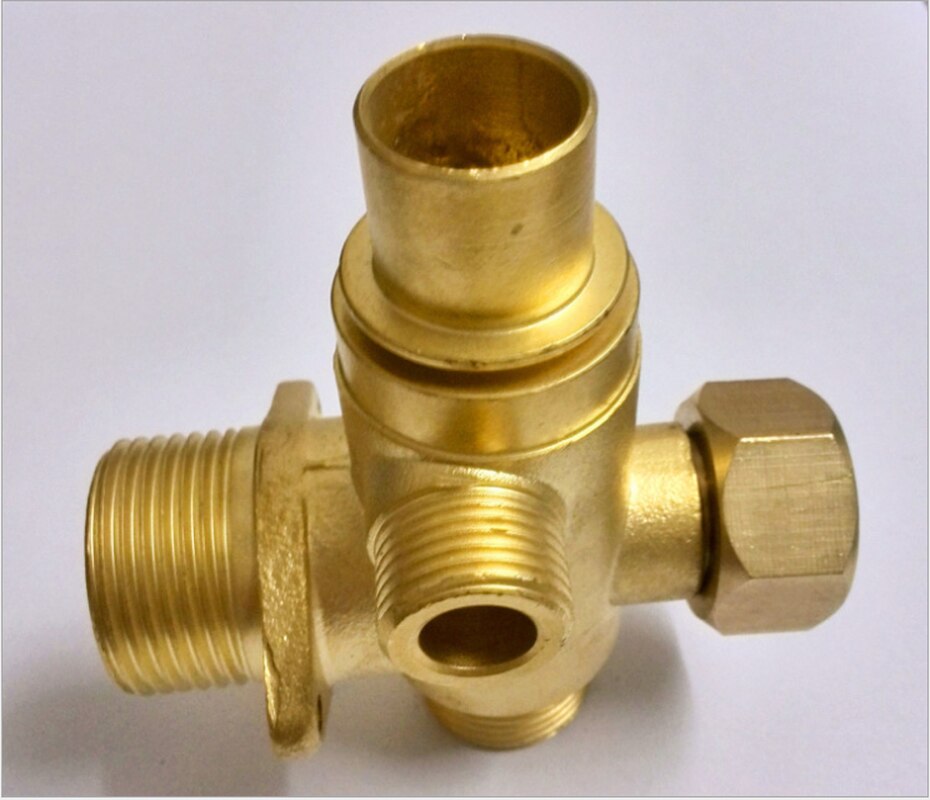 brass backwater valve water pump valve water valve connector for wall-mounted furnace furnace accessories 1/2