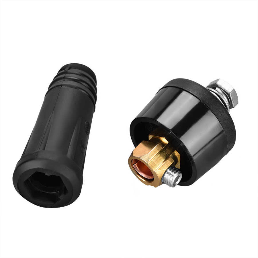 Quick Fitting Welding Cable Rapid Connector Plug Socket Adapter For DKJ Series