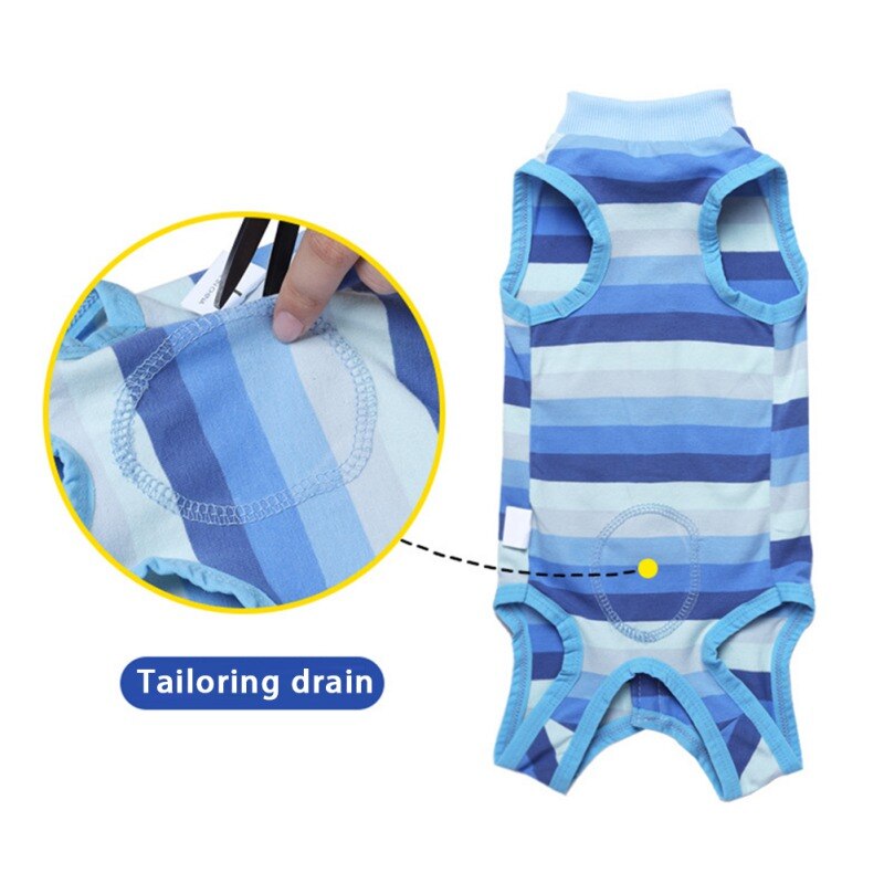 Huisdier Behouden Kleding Honden Kleding Bediening Herstel Pak Anti Likken Wonden Na Chirurgie Chirurgie Pak Vier-Legged Jumpsuit