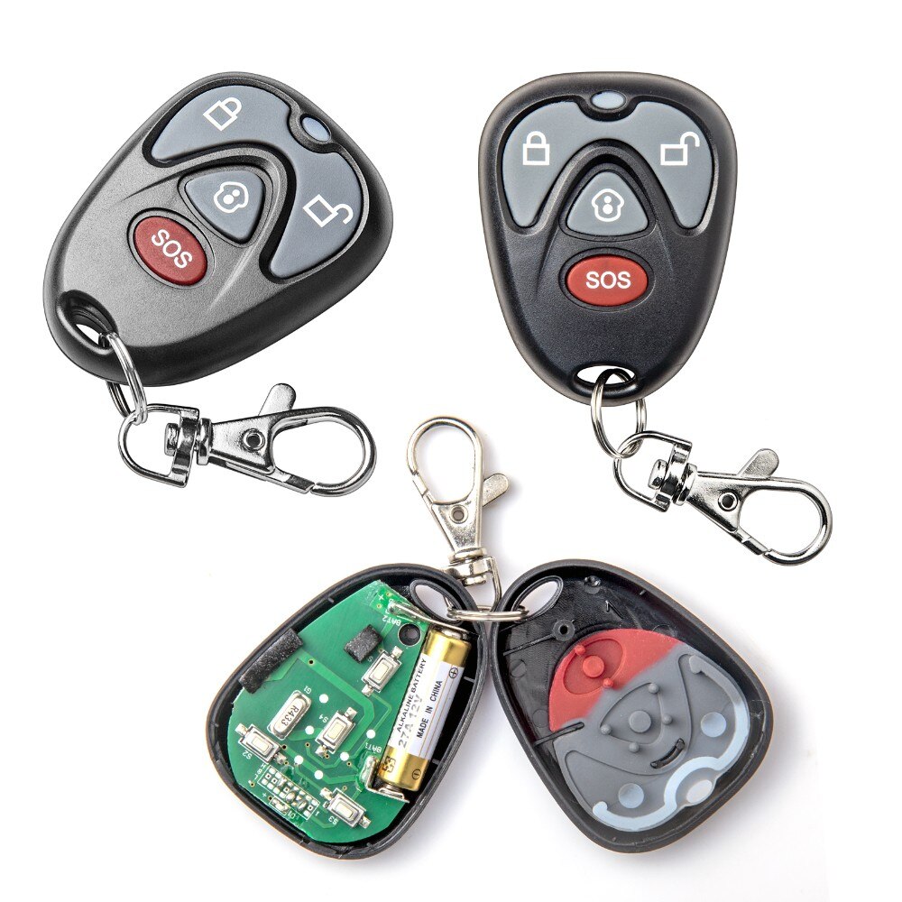 FUERS 433 MHz Home Security Wireless Remote Controller Key for G90B-PLUS GSM Alarm System