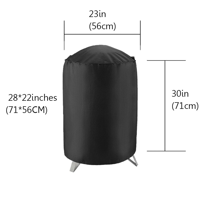 24/27/30 '' för weber bbq hylla solskydd oxford trasa vattentät utomhus trädgård dammsäker grill hylla täcka: Xs 71 x 56cm