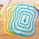 Frosted Clear Bendable Sorting Cutting Board Kitchen Cutting Board Plastic Anti-skid Kneading Panel Cutting Fruit Cutting Board: 350x250x15mm / Red
