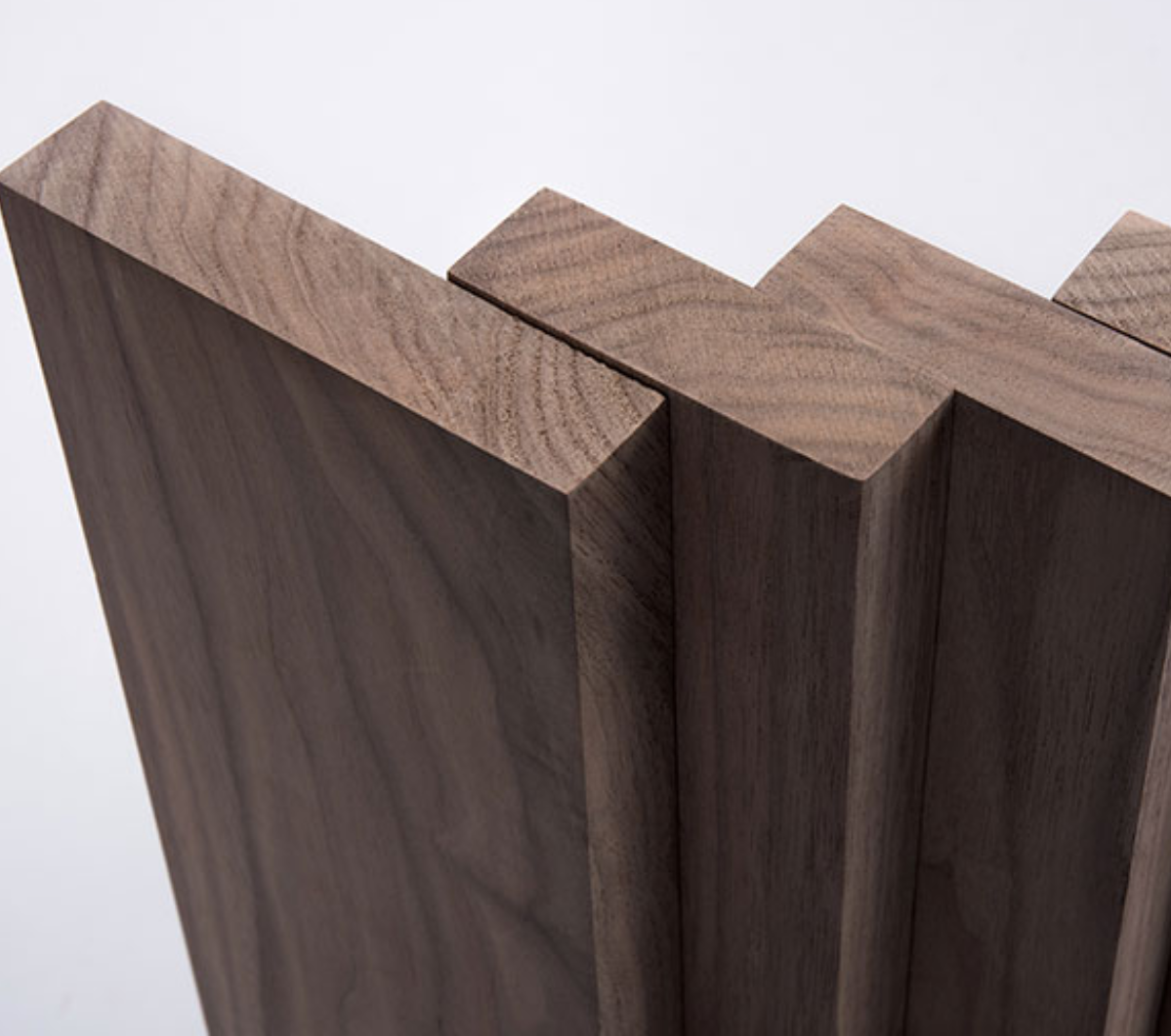 Material de madera de nogal negro americano, material de tallado hecho a mano, grado especial