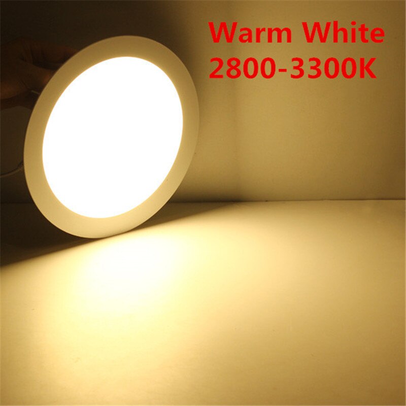 1 stks Opbouw Plafond Downlight Smd5730 15 w 85-265 v Lamp Smd Led Downlighters Plafond Spot Light + led Driver: warm white 3000k / 15w white
