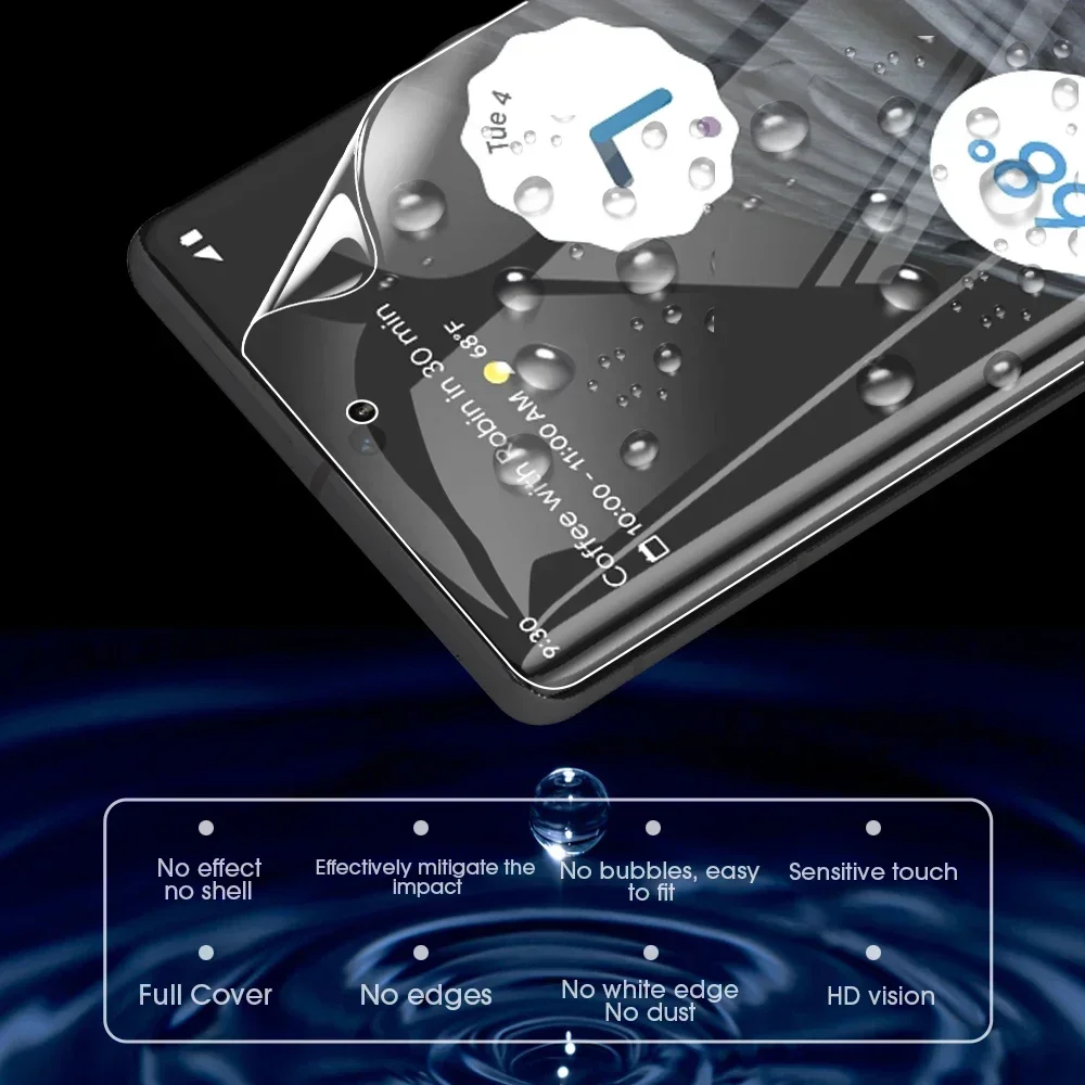 For Google Pixel 7 8 9 Pro Pixel9A Screen Protector Soft Hydrogel Film For Google Pixel 9Pro XL 8Pro 7Pro Pixel7 Protective Film