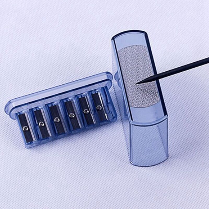 6 Holes Sketch Pencil Sharpener Charcoal Pencil Sharpener with Lead Grinder, Student Art Pencil Cutter, Pencil Sharpener