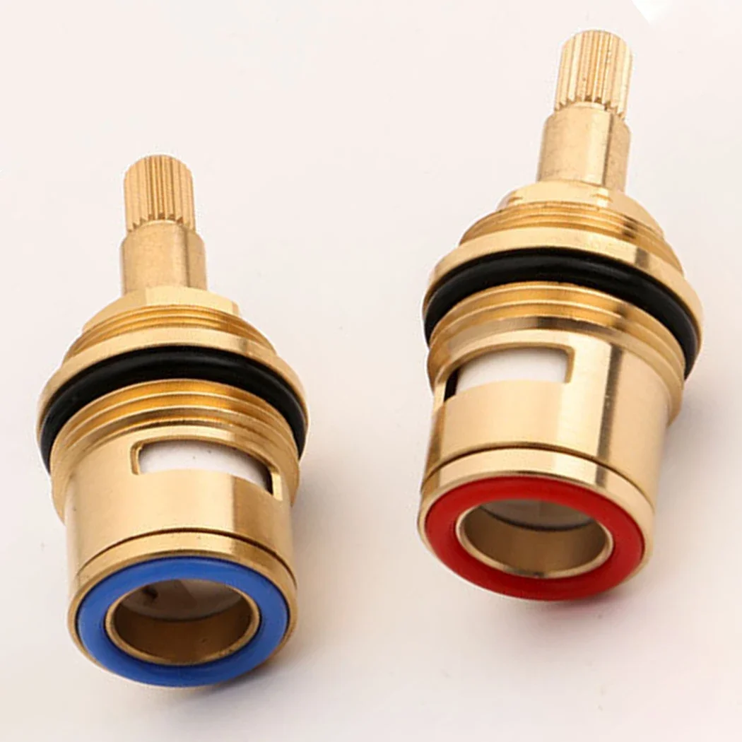 Bathtub Faucet Cartridge 3/4 Ceramic Valve Core Cold Water Replacement Filter Quarter Turn Mixer Tap Bathroom Accessories