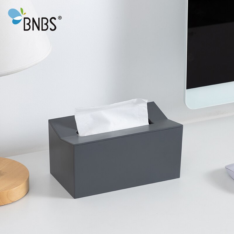 Caja de pañuelos de cocina BNBS cubierta servilletero para toallas de papel cajas para servilletas dispensador de pañuelos de papel montado en la pared contenedor para papel