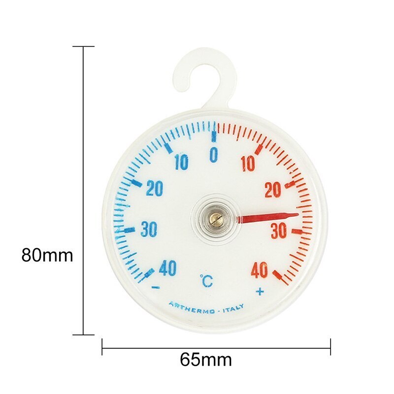 Dial Thermometer Indoor Outdoor Window Wall Temperature Gauge for Greenhouse Garden Home Temperature Monitor for household