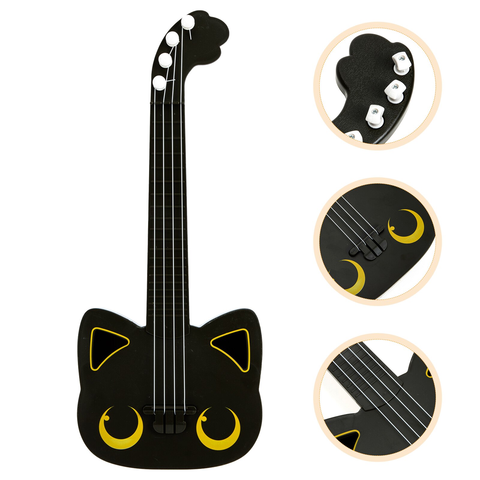 Plastic Kids Ukulele Beginner Musical Instrument Guitar for Children