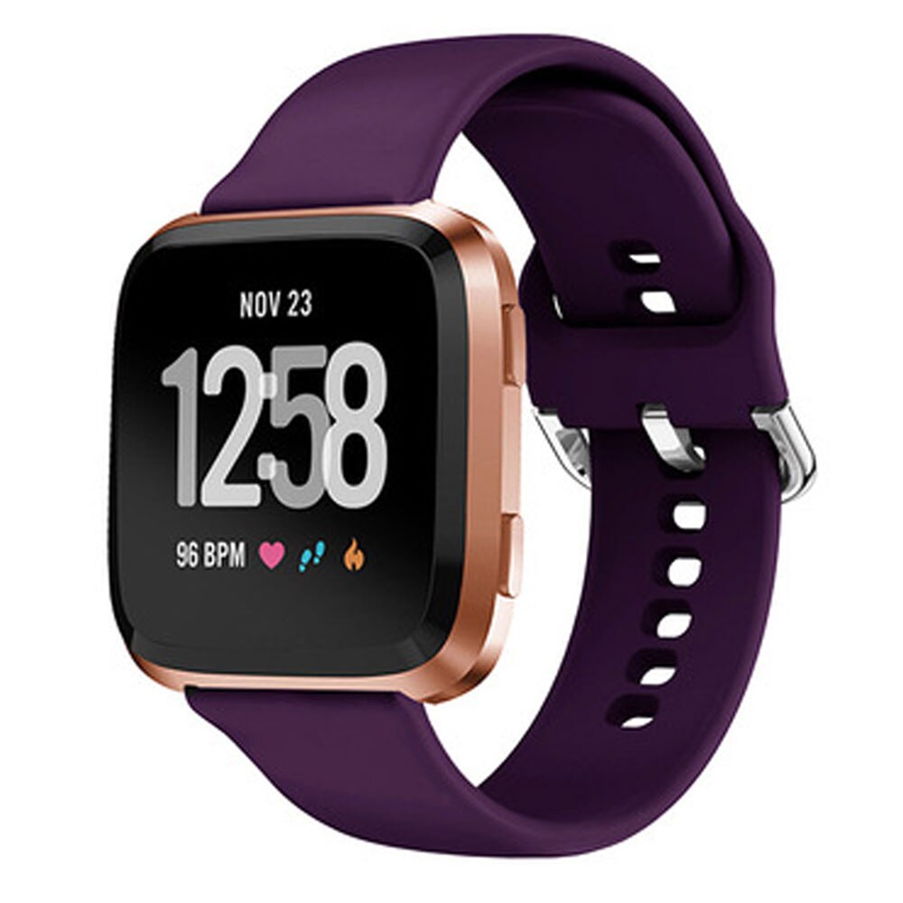 Zachte Sillicone Horloge Band Voor Fitbit Versa/Versa 2 Polsband Vervanging Horloge Band Voor Fitbit Versa 2 Accessoires