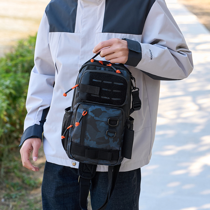 Waterproof Shoulder Bag for Men Multi-funtional Outdoor Sling Bag Causal Mens Small Bag Crossbody Bags for Men Large Capacity
