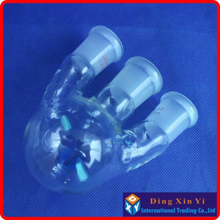 100ml 24/29 three-necked round-bottom flask,Flask round bottom with three necks,short neck standard ground mouth