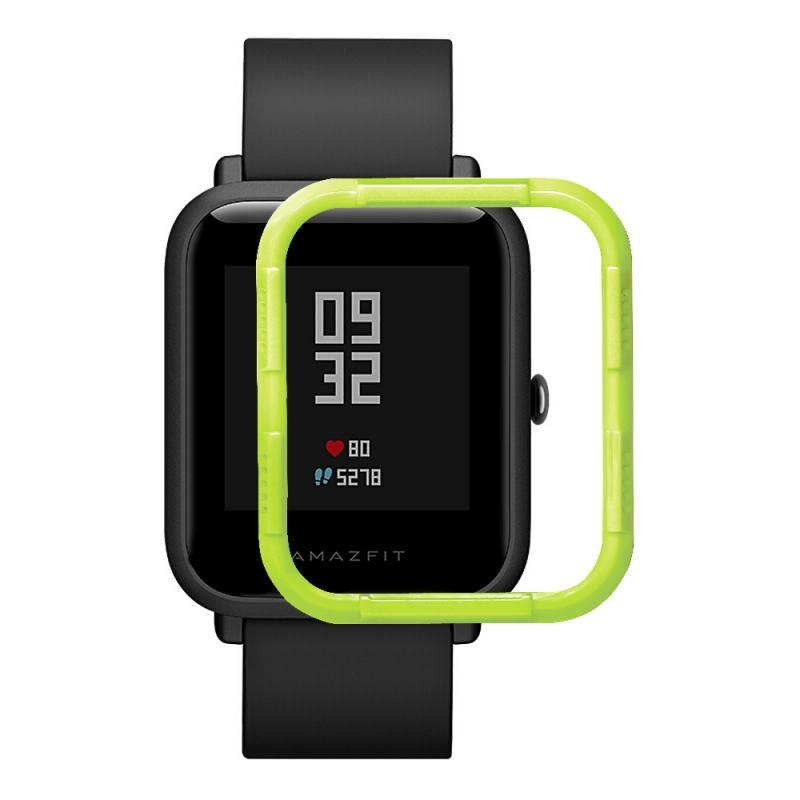 Para xiaomi huami amazfit bip juventude relógio tpu proteção silicone capa caso capa protetora caso macio escudo quadro em estoque
