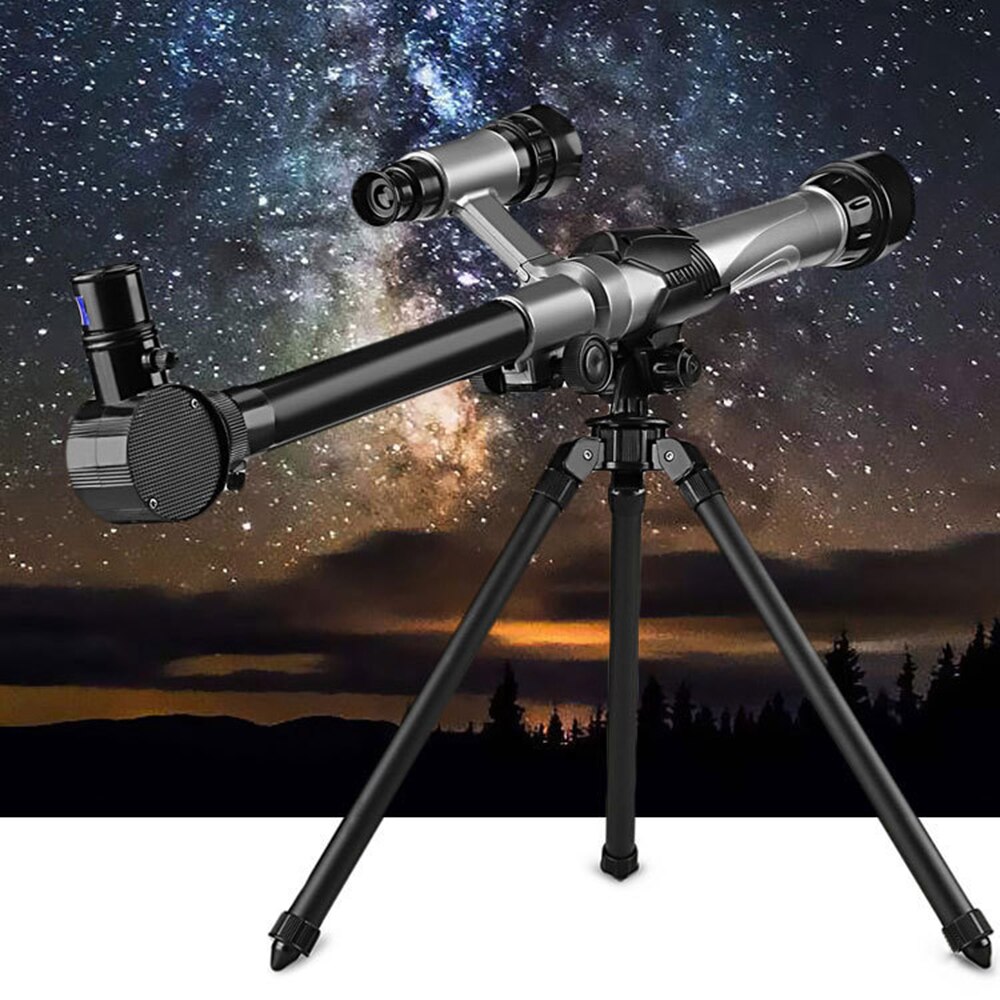 Kids Telescopes Educational Science Astronomy Telescope for Children Beginners Astronomy Telescope with Tripod Eyepieces Compass