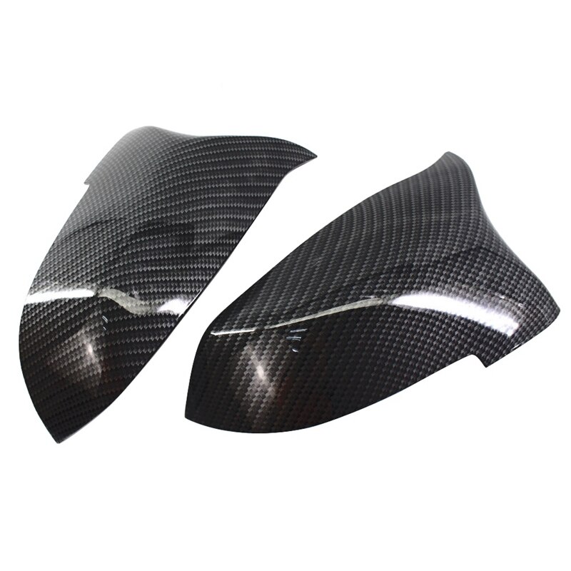 Couvercle de rétroviseur latéral adapté pour-BMW- 5 6 7 série F10 F07 F01 fibre de carbone