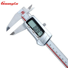 GUANGLU Digital Skjutmått 6" 0-150mm 0.01mm Rostfritt Stål Vernier Mätverktyg