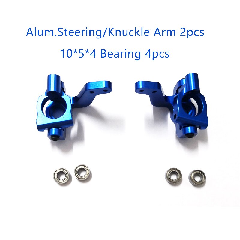 2pcs Alloy Steering Arm For Rc Hobby Model Car 1-10 Vrx racing Octane Vetta Karoo Ftx Outlaw Upgraded Hop-Up Part 10923