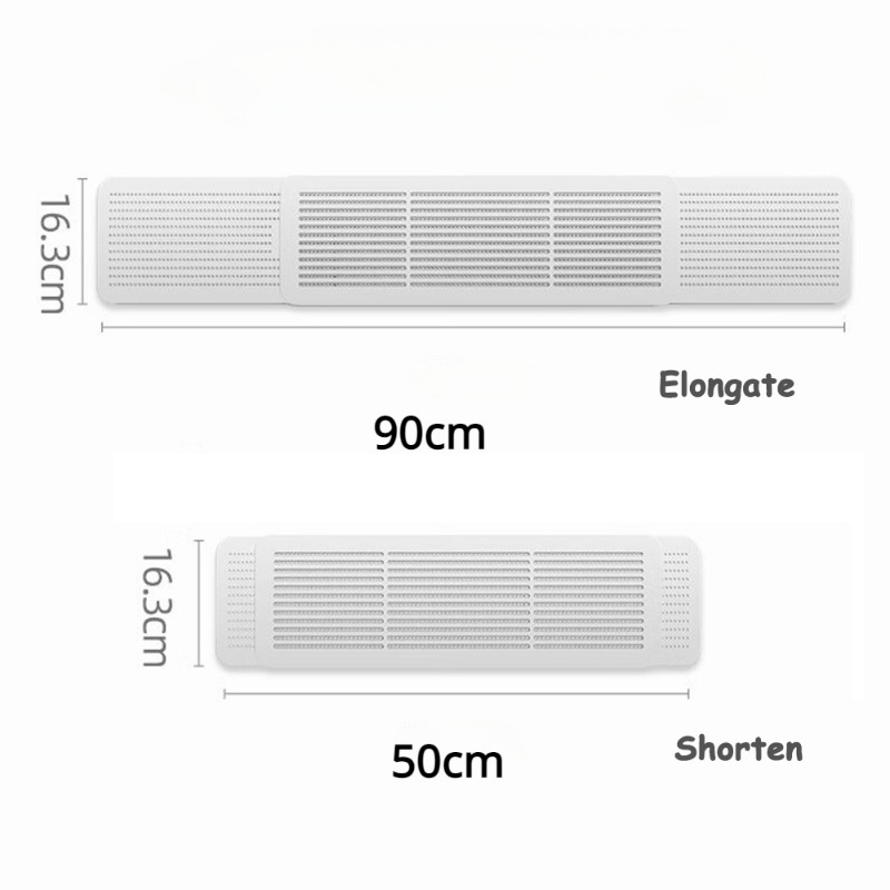 Airconditioning Windscherm Baby Anti Direct Blazen Schaalbaar Instelbare Windgeleider Cover Uitlaat Baffle Windscherm Stofkap