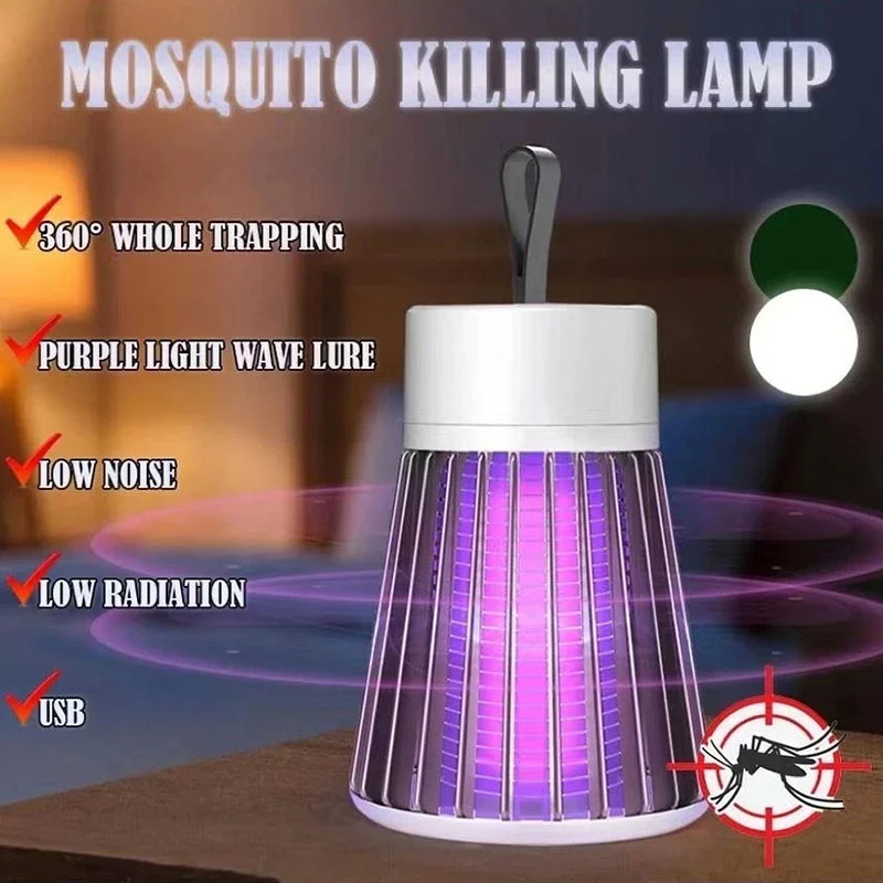 Muggen Killer Lamp Insectenval USB Charge Elektrische Draagbare Zapper Muggenspray Anti Muggenval Huishoudelijke