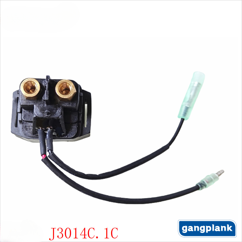 3014C.1C for 6B6-81940-00-00 VX110 Sport Boat Motor Outboard Engine Starter Relay Two Piece Set