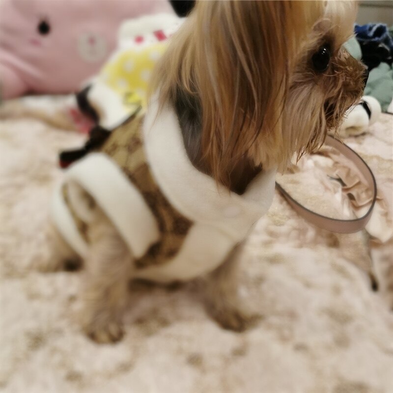 Winter brand pet clothes cats and dogs plus cotton clothes French bulldog Teddy good-looking dog clothes