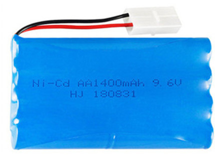 Batería ni-cd Ni-MH de 9,6 V, 700mAh, 800mAh, 1000mAh, 1400mah, 1800mAh, 2800mAh: Rojo