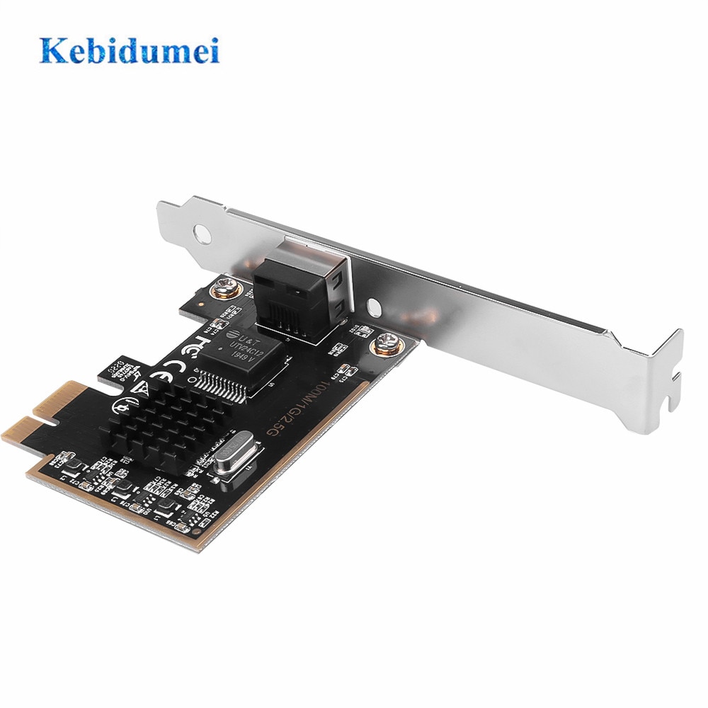 PCIe1X 2.5G Lan Card 2500Mbps Gigabit Network Card 2.5G PCI Express rj45 Network Adapter TXA073 10/100/1000Mbps