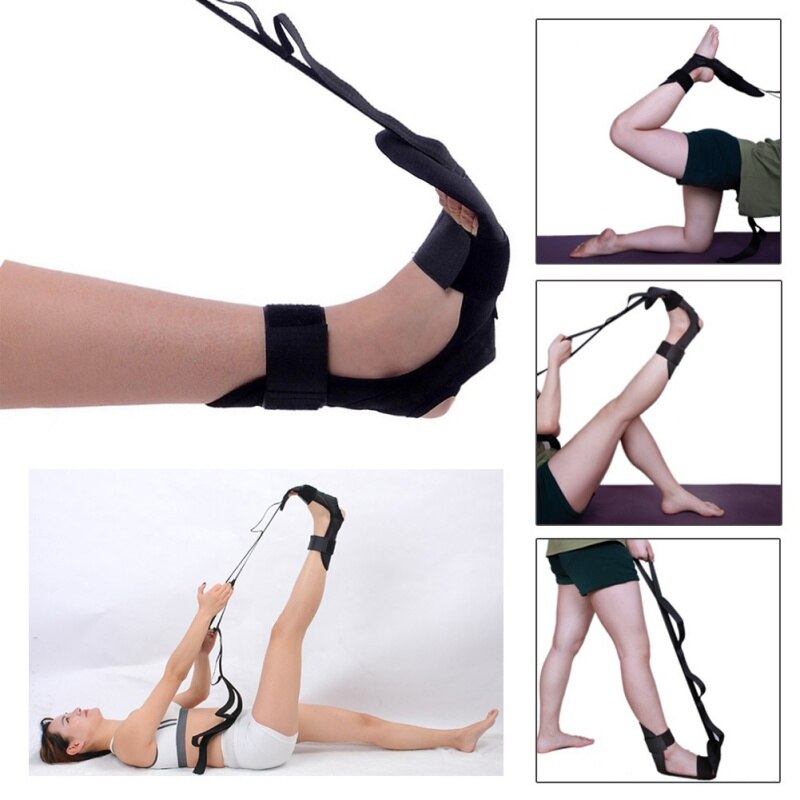 Yoga Flexibility Stretching Leg Stretcher Strap For Ballet Cheer Dance Gymnastics Trainer Yoga Flexibility Leg Stretch Belt