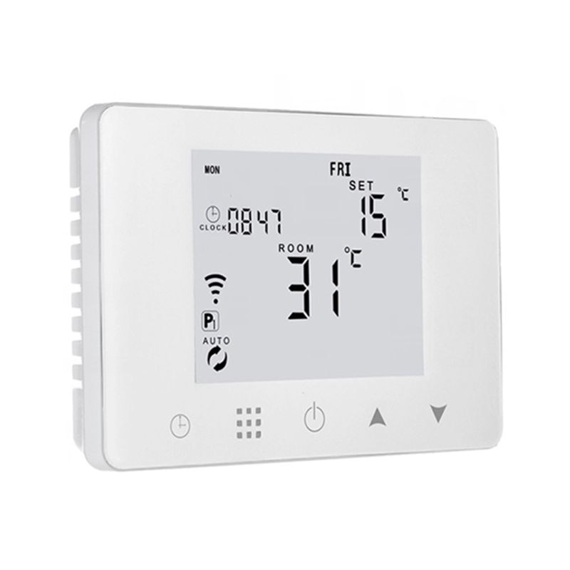 ! WiFi Room Thermostat Gas Boiler Wall-mounted Heating Wireless Remote Temperature Controller for Alexa Google Home 110V 220V