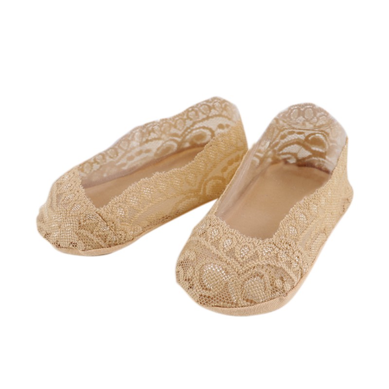 Baby Mädchen Spitze Socken Sommer Infant Kleinkind Solide Atmungsaktiv Unsichtbare Spitze Weiche Nicht-slip Socke calcetines: K / 12m