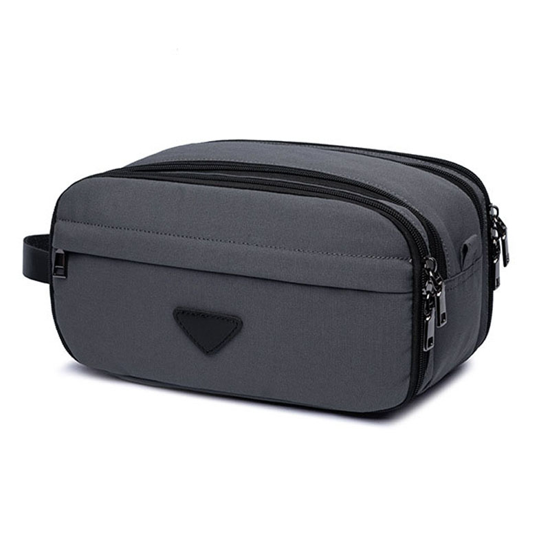 Men Business Travel Toiletry Wash Bag Waterproof Handbag Bathroom Shaving Dopp Kit Storage Makeup Pouch Women Cosmetic Bag: Beige