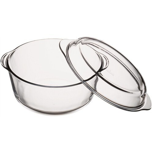 Tegame In Vetro Pasabahce - Tondo, 31 Cm, Per Forno E Microonde - Foto 9