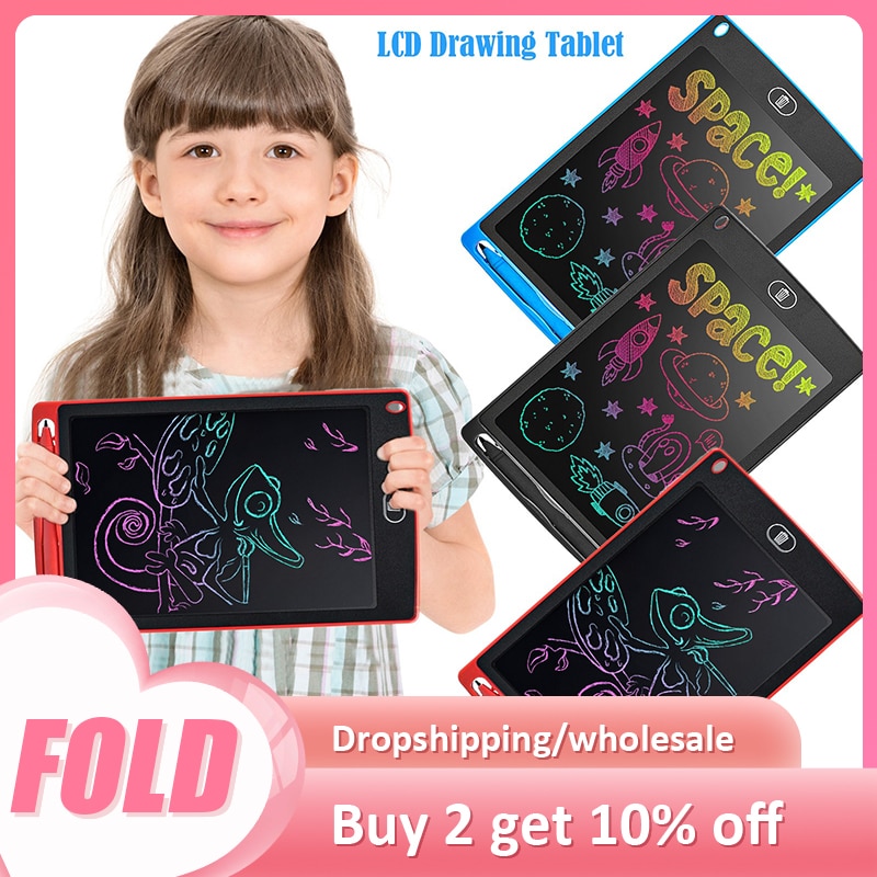 8.5inch LCD Writing Tablet Children&#39;s Magic Blackboard Digital Drawing Board Kids Tablet Painting Pad Educational Toys for