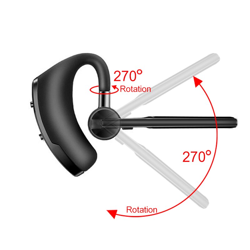 V8/V9 Wireless Bluetooth Headset Bluetooth Earphone Business Headphones with Mic Handsfree for Driving Car for Cell Phone
