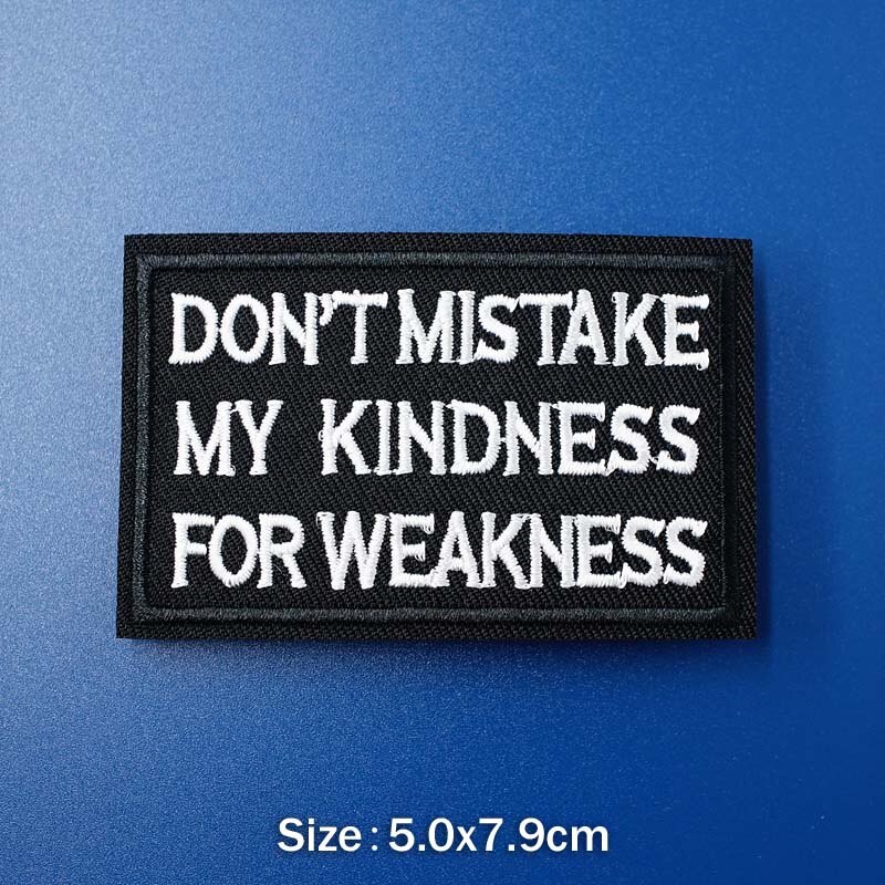 Nope Route 69 Diy Borduurwerk Badge Applique Kleren Strijken Kleding Naaien Levert Decoratieve Badges Ufo Oops: 7