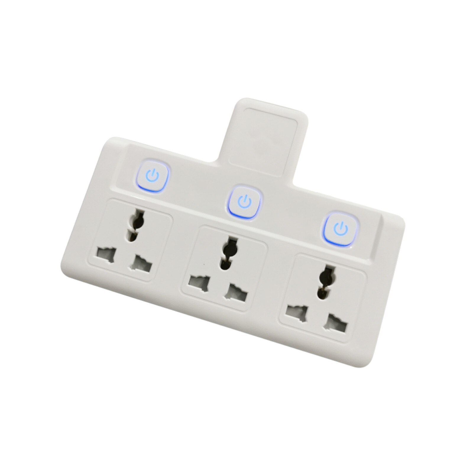 British Standard Socket Round Plug 2/3 Holes Socket With Switch On Off Newest Smart Socket Timer Smart Plug Remote Smart Sockets: B